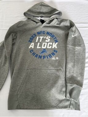 Nike Gray Heather Dri-FIT Hooded Pullover